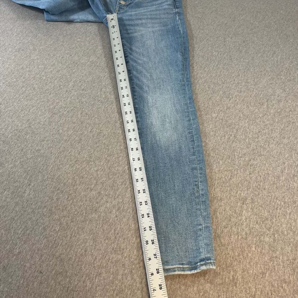 Lucky Brand Bridgette Mid-Rise Button Fly Skinny Jeans 27x28 - Picture 3 of 8